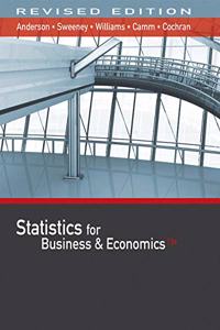 Bundle: Statistics for Business & Economics, Revised, Loose-Leaf Version, 13th + Mindtap Business Statistics with Xlstat, 1 Term (6 Months) Printed Access Card + Jmp Printed Access Card for Peck's Statistics