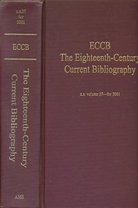 The Eighteenth Century v. 27; 2001