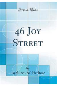 46 Joy Street (Classic Reprint)