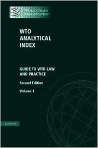 WTO Analytical Index 2 Volume Hardback Set