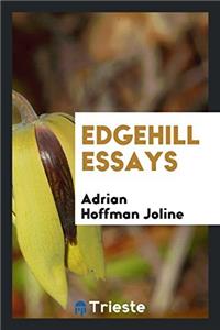 Edgehill Essays