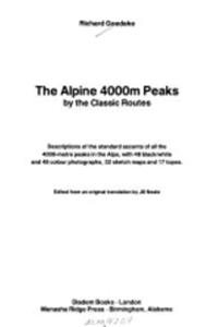 Alpine 4000m Peaks