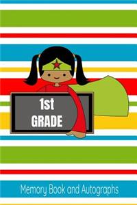 1st Grade Memory Book and Autographs