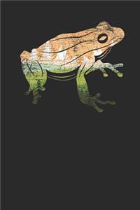 Frog Forest Silhouette