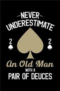 Never Underestimate an Old Man with a Pair of Deuces
