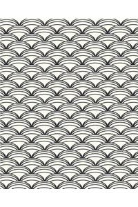 School Composition Book Art Deco Traditional Pattern Design
