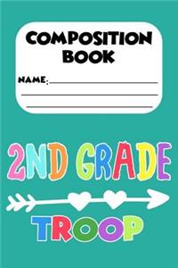 Composition Book 2nd Grade Troop