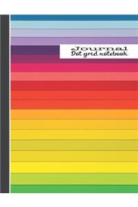Dot grid notebook journal