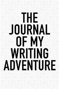 The Journal of My Writing Adventure