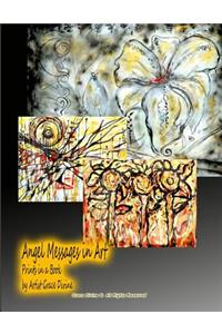Angel Messages in Art Prints in a Book by Artist Grace Divine