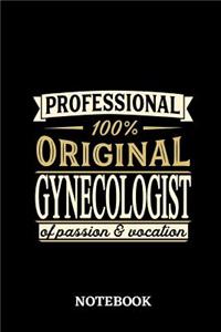 Professional Original Gynecologist Notebook of Passion and Vocation