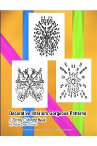 Decorative Interiors Gorgeous Patterns A Divine Coloring Book by Artist Grace Divine