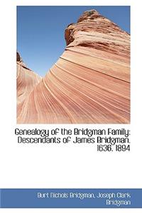 Genealogy of the Bridgman Family