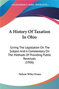 History Of Taxation In Ohio