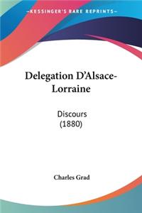 Delegation D'Alsace-Lorraine