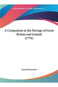 A Companion to the Peerage of Great Britain and Ireland (1776)