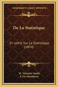 De La Statistique