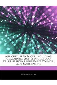 Articles on Agriculture in Niger, Including