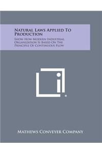 Natural Laws Applied To Production