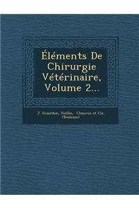 Éléments de Chirurgie Vétérinaire, Volume 2...