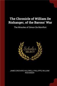 The Chronicle of William de Rishanger, of the Barons' War