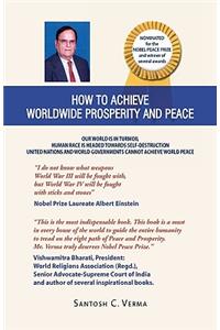 How to Achieve Worldwide Prosperity