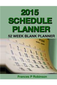 2015 Schedule Planner