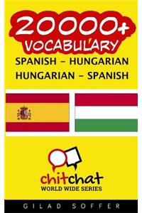 20000+ Spanish - Hungarian Hungarian - Spanish Vocabulary