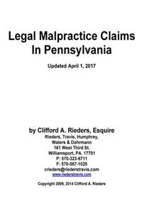 Legal Malpractice Claims In Pennsylvania