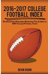 2016-2017 College Football Index