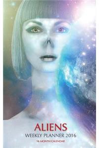 Aliens Weekly Planner 2016