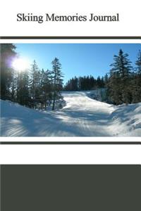 Skiing Memories Journal