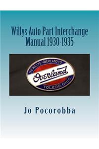 Willys Auto Part Interchange Manual 1930-1935