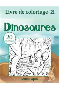 Livre de coloriage dinosaures