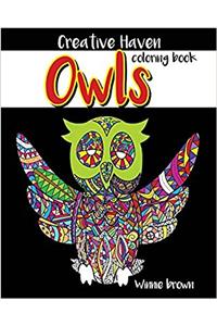 Creative Haven Owls Coloring Book