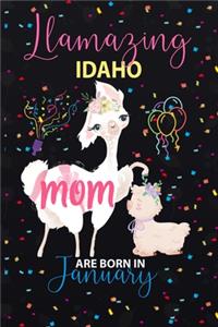 Llamazing Idaho Mom are Born in January