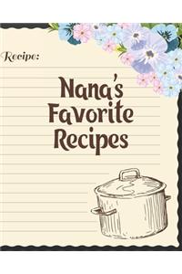 Nana's Favorite Recipes