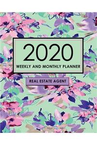Real Estate Planner/2020 Weekly and Monthly Planner/Realtor Planner 2020