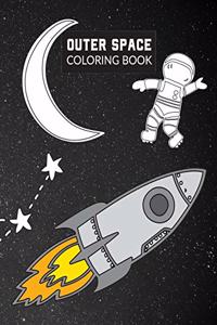 Outer Space Coloring Book