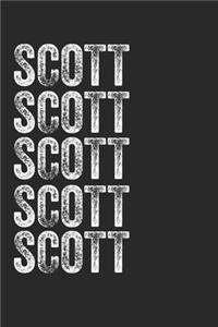 Name SCOTT Journal Customized Gift For SCOTT A beautiful personalized