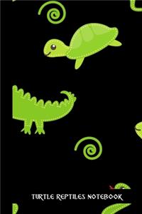 turtle reptiles notebook