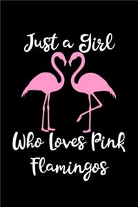 Just A Girl Who Loves Pink Flamingos