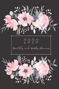 2020 Monthly and Weekly Planner