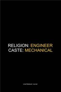 Mechanical engineering notebook