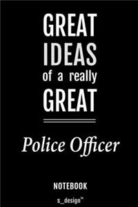 Notebook for Police Officers / Police Officer