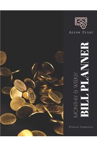 Monthly & Weekly Bill Planner