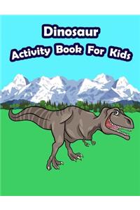 Dinosaur Activity Book for Kids