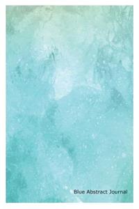 Blue Abstract Journal