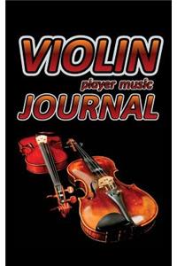 Violin Player Music Journal