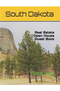 South Dakota Real Estate Open House Guest Book